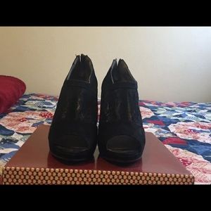 Black high heels